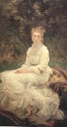 Marie Bracquemond The Woman in White (nn02) painting